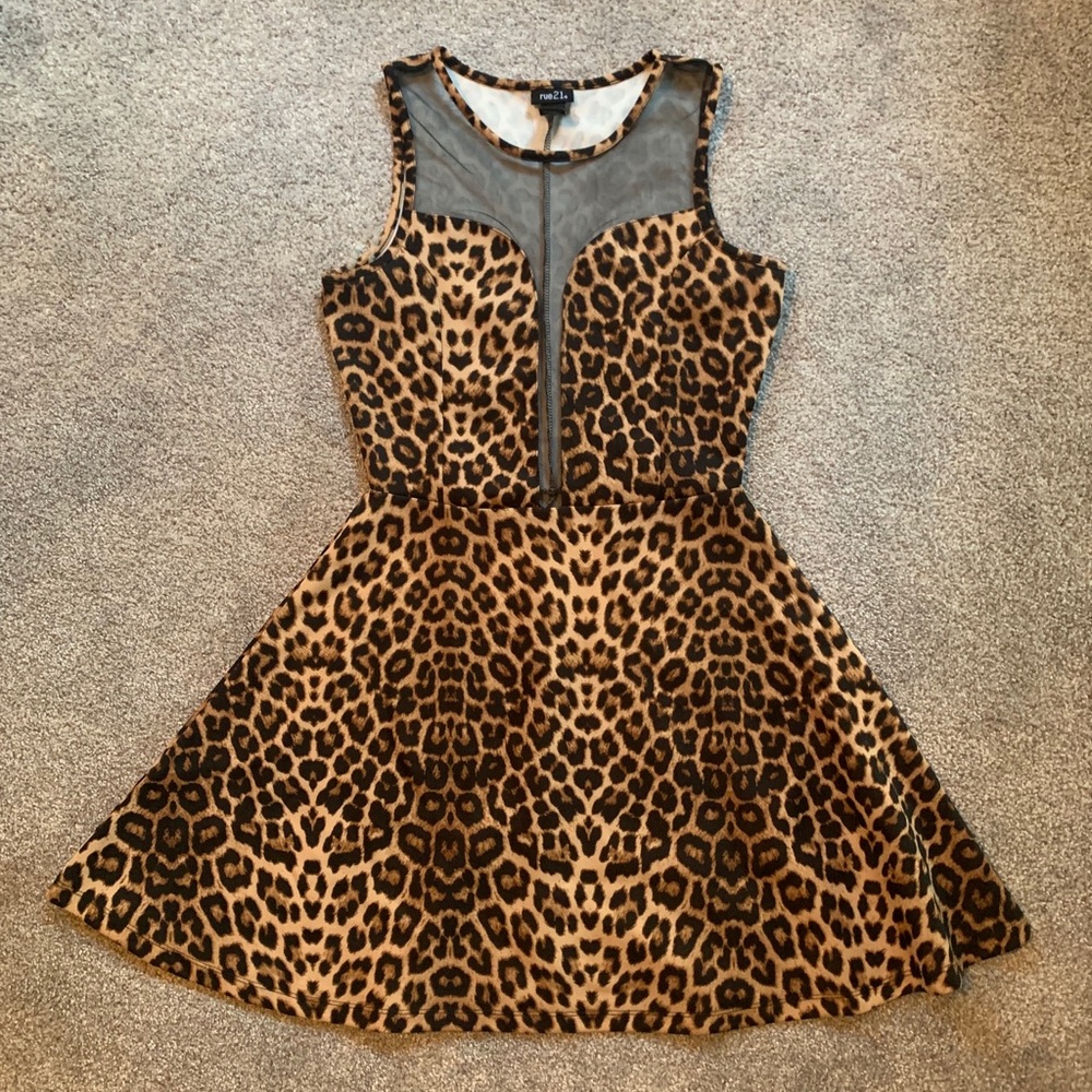 Animal Print Dress
